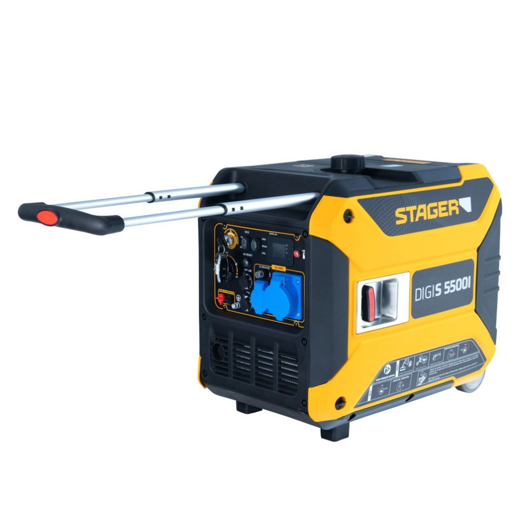 Generator digital inverter Stager DigiS 5500i, 5.5 kW, insonorizat, telecomandă, ATS și Solar [7]