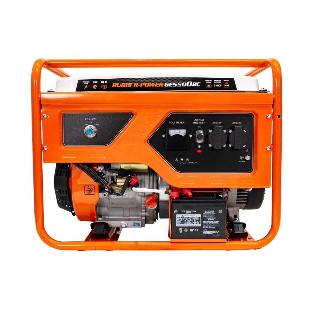 Generator electric RURIS R-Power GE5500 RC monofazat 5.5 kw, benzina, pornire electrica, telecomanda [2]