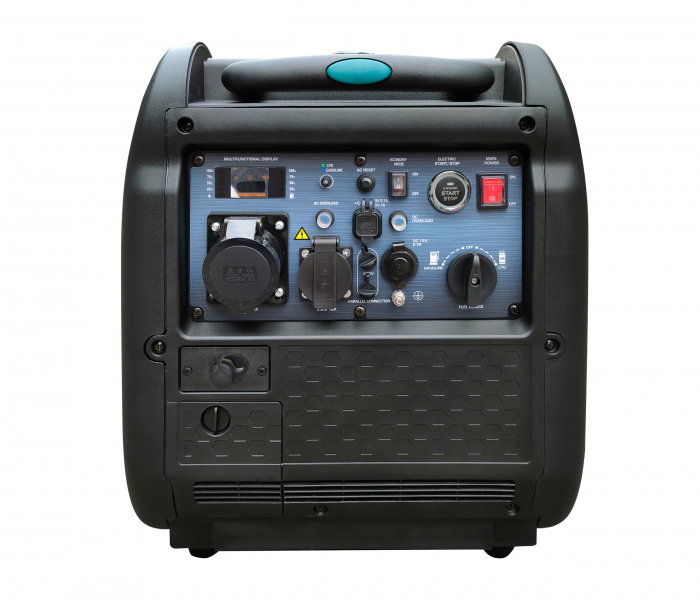 Generator hibrid tip invertor Könner&Söhnen KS 5500iEG S, monofazat, portabil, 5.5 kW, 9.5 cp, pornire manuala/electrica, 230 V, model motor KS 330i, bobinaj cupru, protectii automate, GPL/benzina [2]