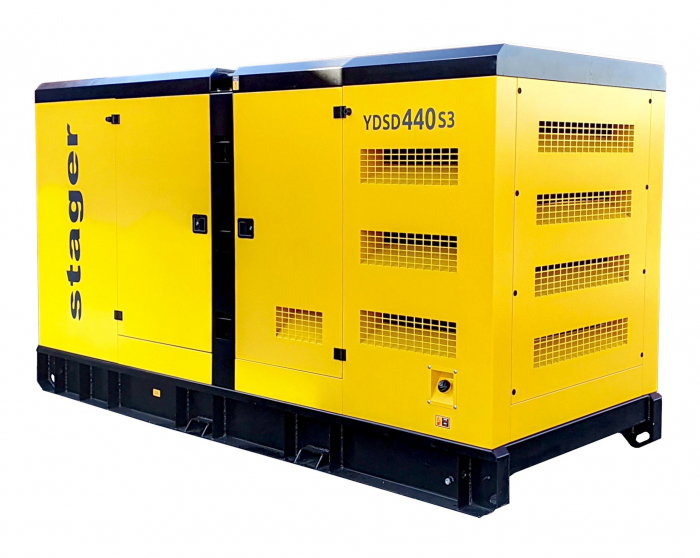 Stager YDSD440S3 Generator insonorizat 440kVA, 577A, 1500rpm, trifazat, diesel [3]