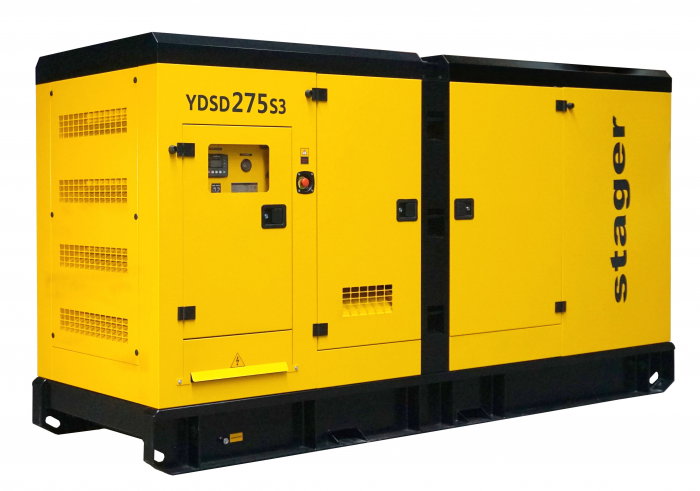 Generator insonorizat Stager YDSD275S3 115800YDSD275S3  diesel trifazat 220kW, 361A, 1500rpm [4]