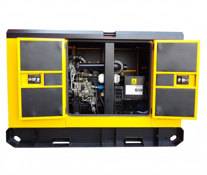 Generator insonorizat Stager YDY10S 1158000010S diesel monofazat 9kW, 37A, 1500rpm [4]