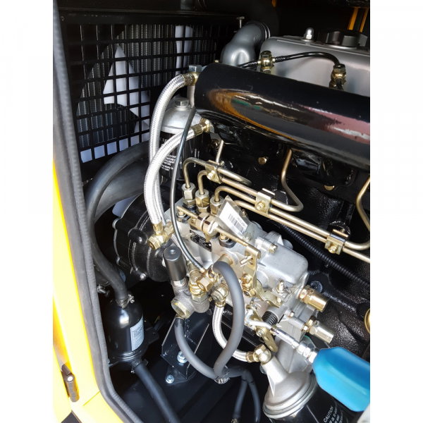 Generator insonorizat Stager YDY15S, silent 1500rpm, diesel, monofazat [3]