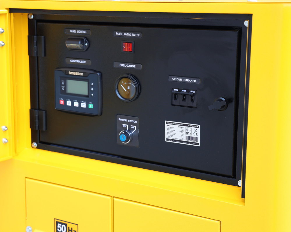 Generator insonorizat Stager YDY18S3, 1158000018S3 18kVA, 23A, 1500rpm, trifazat, diesel [5]