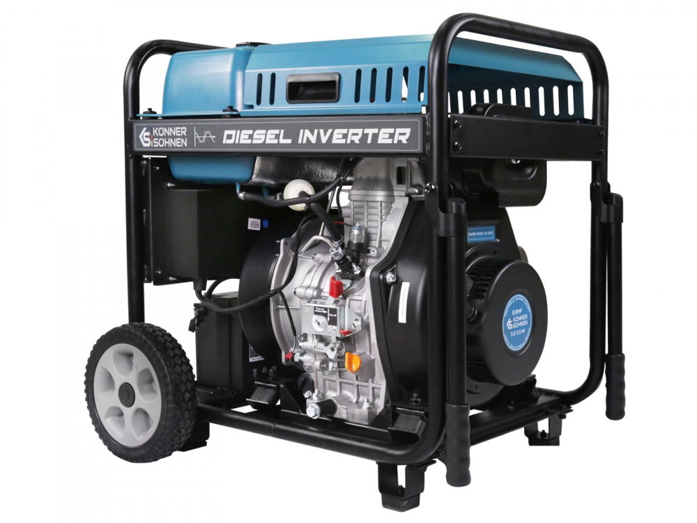 Generator inverter diesel Koenner & Soehnen KS 6100iDЕ ATSR, 5.5 kw, pornire electrica [5]