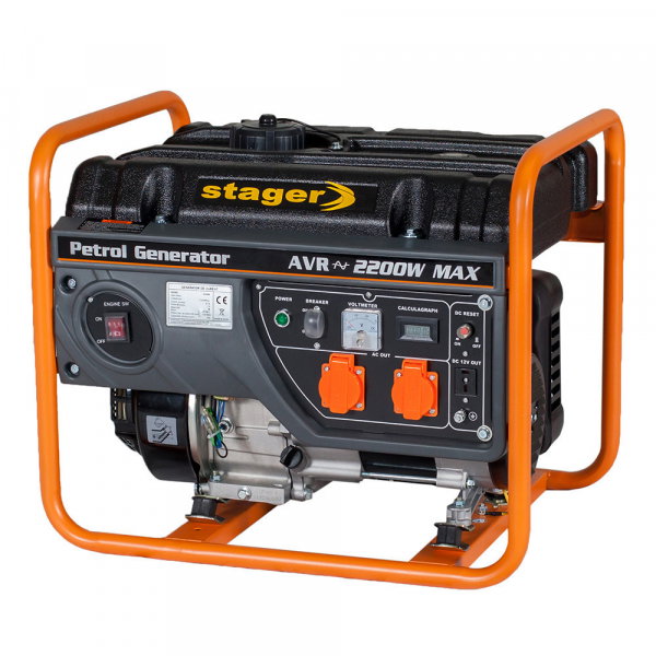 Generator open frame benzina Stager GG 2800 [2]