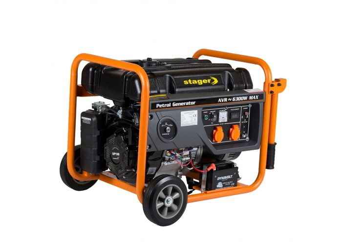 Generator Stager GG 7300EW 4500017300  open-frame 5.8kW, monofazat, benzina, pornire electrica [5]