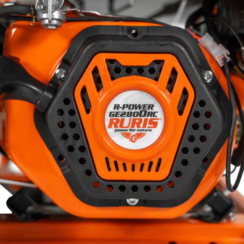 Generator open frame Ruris R-Power GE 2800RC, 7 CP, 2.8 kW, monofazat, benzina, pornire electrica, bobinaj cupru 100%, telecomanda [8]