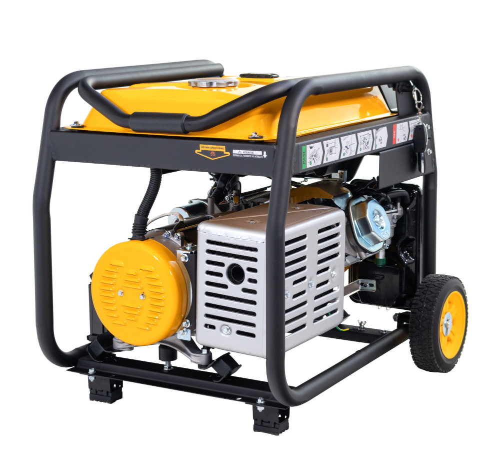 Generator open frame Stager FD 10000ER-E3R Automatic, 8.5 kW, monofazat si trifazat, benzina, pornire electrica, bobinaj cupru 100%, telecomanda, conector ATS si conector invertor solar [4]