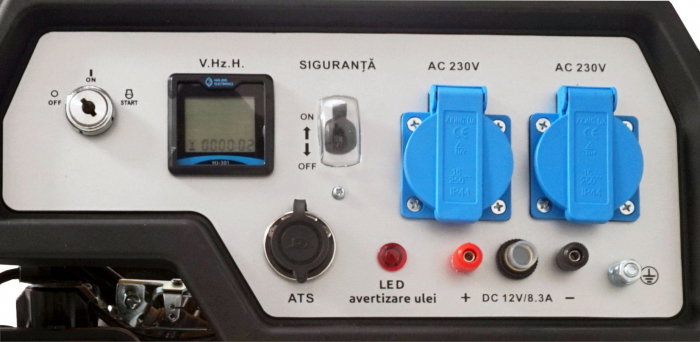 Generator open frame Stager FD 3600ER Automatic 5160013600 3 kW, monofazat, benzina, pornire electrica, bobinaj cupru 100%, telecomanda, conector ATS [4]