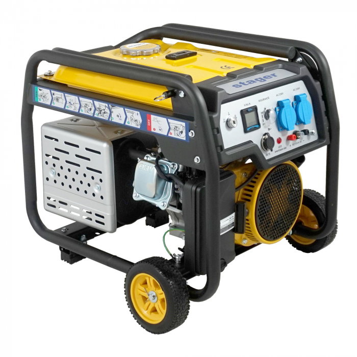 Generator open frame Stager FD 3600ER Automatic 5160013600 3 kW, monofazat, benzina, pornire electrica, bobinaj cupru 100%, telecomanda, conector ATS [2]