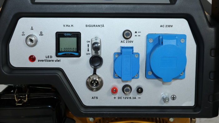 Generator open frame Stager FD 10000ER Automatic 5160110000 8.5 kW, monofazat, benzina, pornire electrica, bobinaj cupru 100%, telecomanda, conector ATS [4]