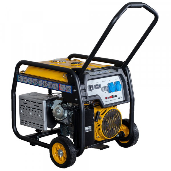 Generator open frame Stager FD 9500E 5160009500 7kW, monofazat, benzina, pornire electrica [2]