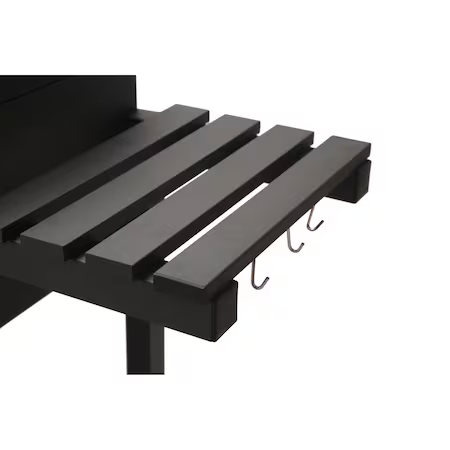 Gratar Tarrington House Memphis cu grill de fonta 57x41,7 cm, cenusar, desfacator de bere [4]