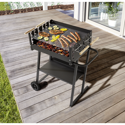 Gratar Tarrington House Dreptunghiular tip Z cu grill cromat 58,5x41 cm [4]