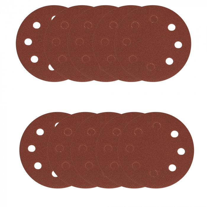 Hartie abraziva P120 8gauri 180mm (1buc=10pcs) [2]