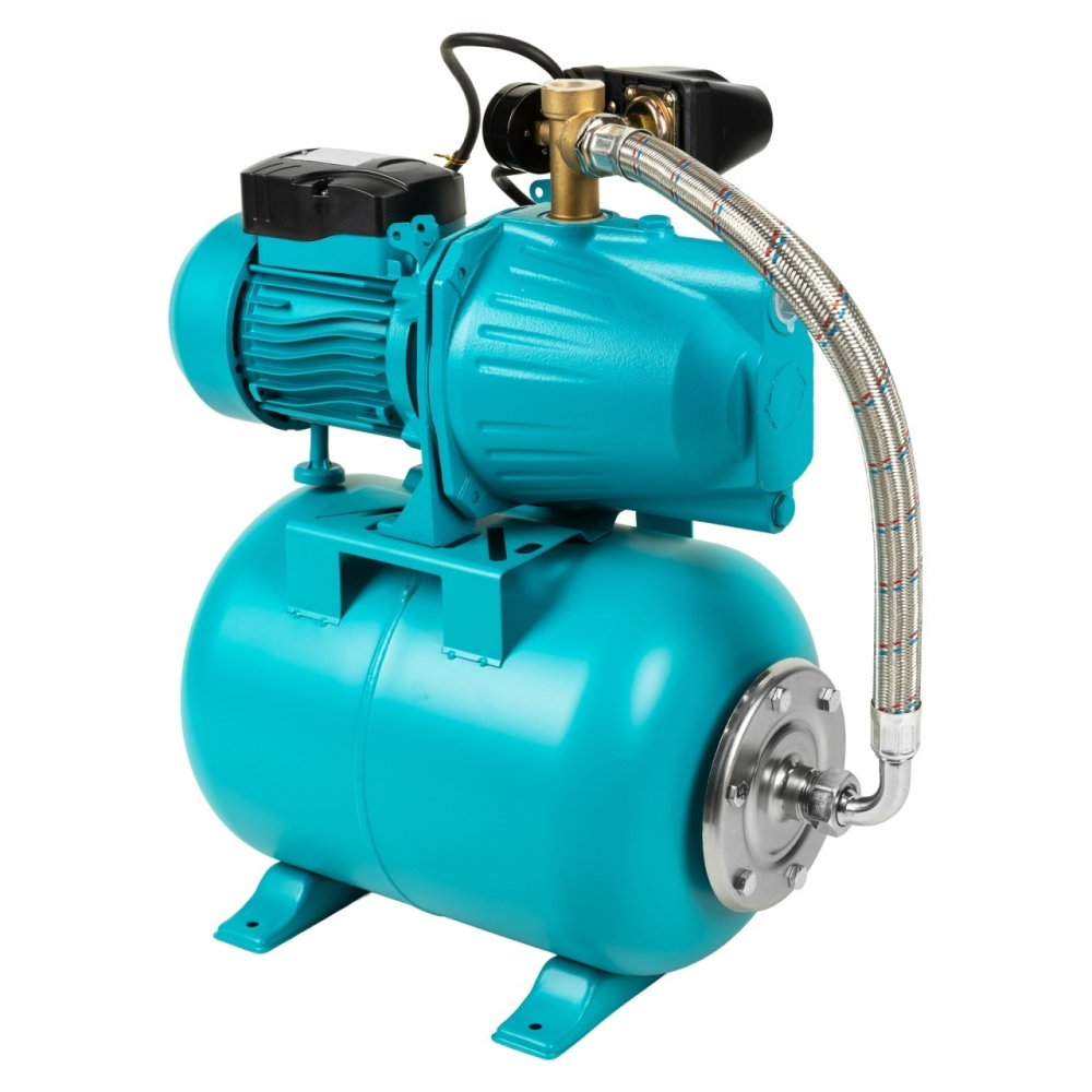 Hidrofor Detoolz 0.9 kW, debit maxim 3300l/h, inaltime maxima pompare 45m, corp pompa fonta, butelie 24L [7]