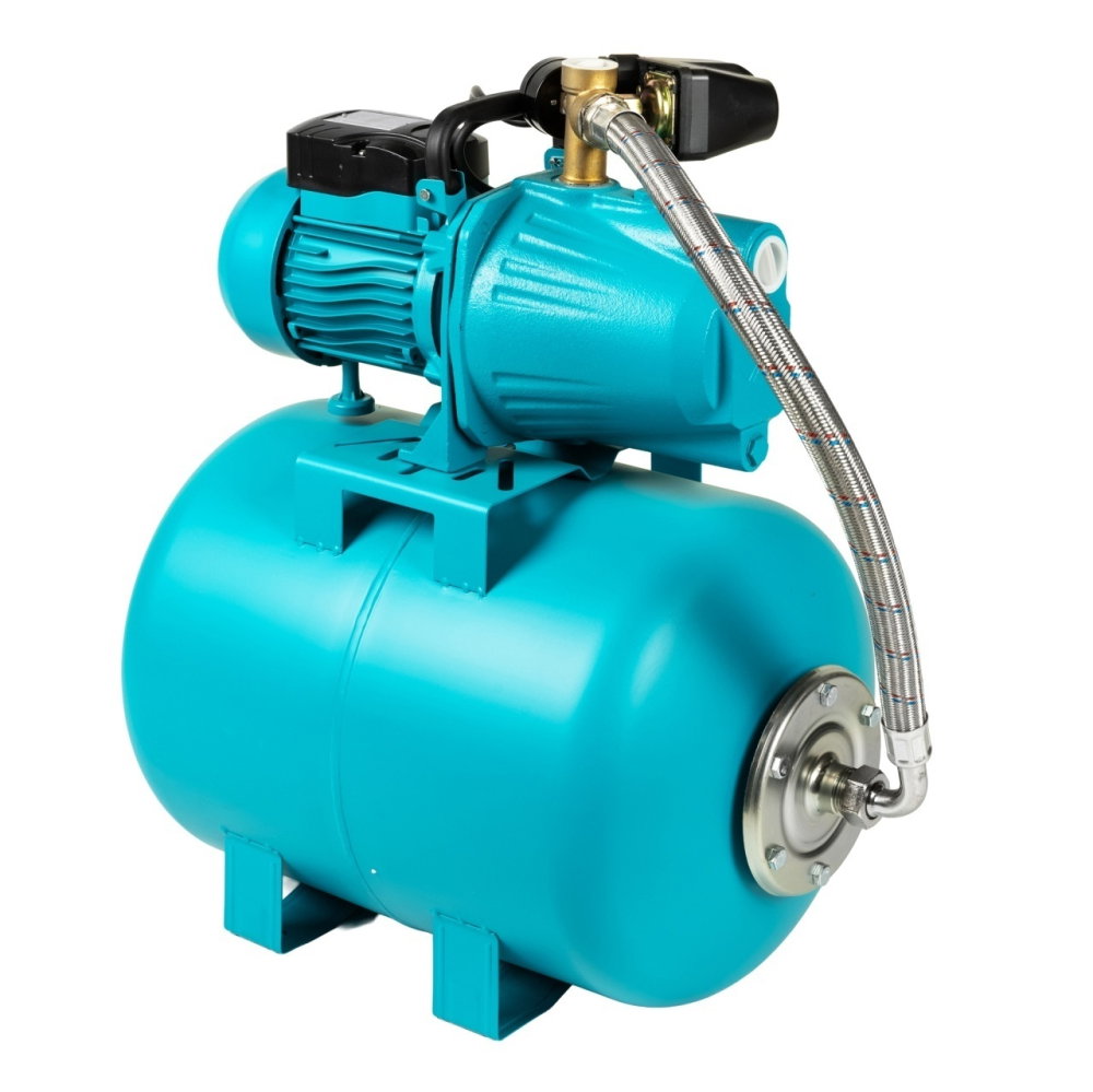 Hidrofor Detoolz 0.9 kW, debit maxim 3300l/h, inaltime maxima pompare 45m, corp pompa fonta, butelie 50L [6]