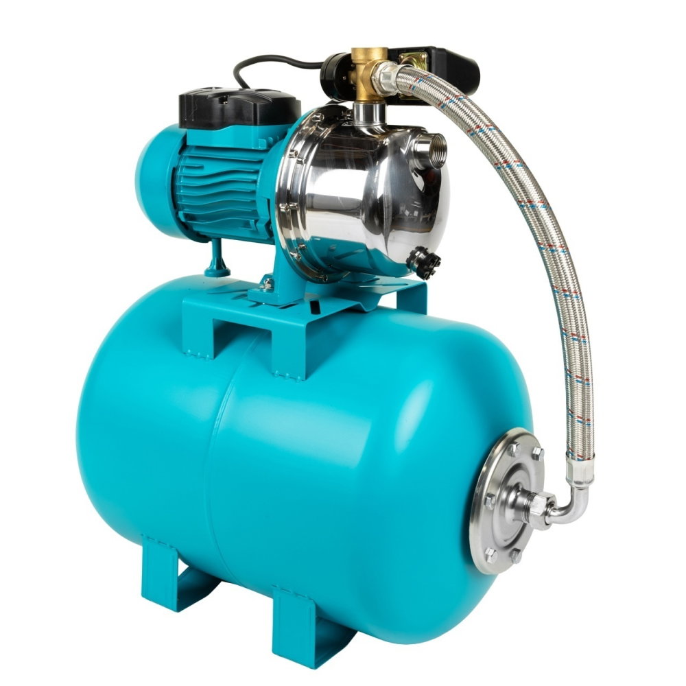 Hidrofor Detoolz 0.9 kW, debit maxim 3300l/h, inaltime maxima pompare 45m, corp pompa inox, butelie 50L [8]