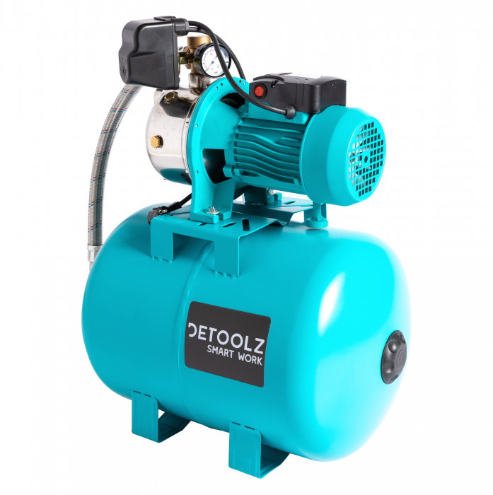Hidrofor Detoolz DZ-P123 AUJS-100 0.75 kW cu vas 50 litri si corp inox [7]