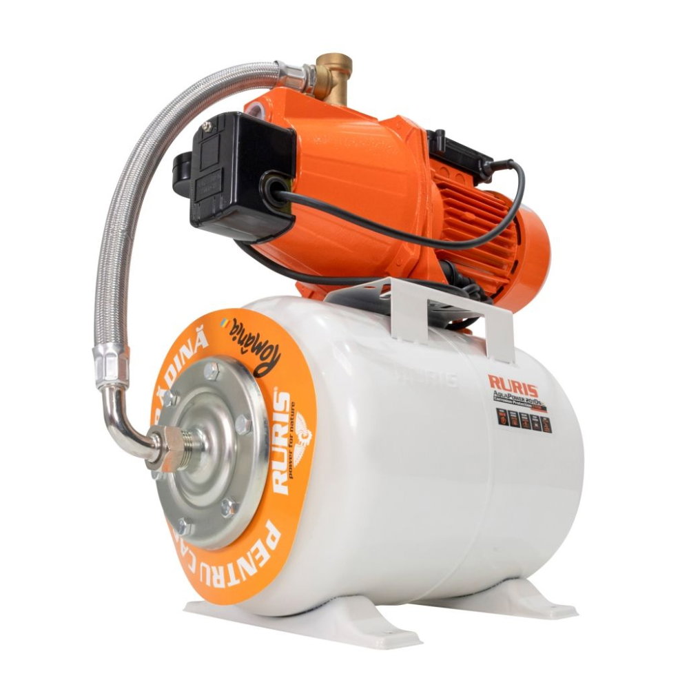 Hidrofor RURIS AquaPower 5010S, 2200W, rezervor 50L, debit 60 l/min, refulare 70 m [2]