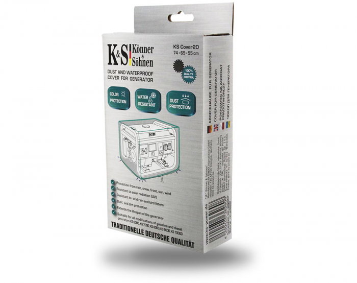 Husa pentru generator Konner Sohnen KS Cover 20 potrivita pentru KS 5000, KS 7000, KS 9000, KS 10000 [7]