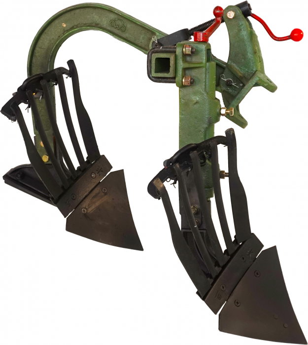 ILS-220C - Plug dublu pentru tractor, un bolt, 15cm [2]
