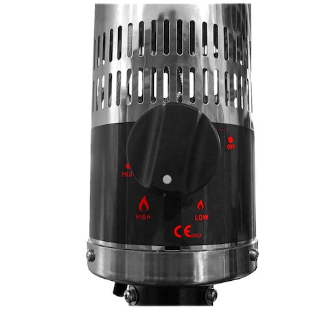 Incalzitor terasa Zobo H1207G 12,5 kw, acoperire 30 mp [3]