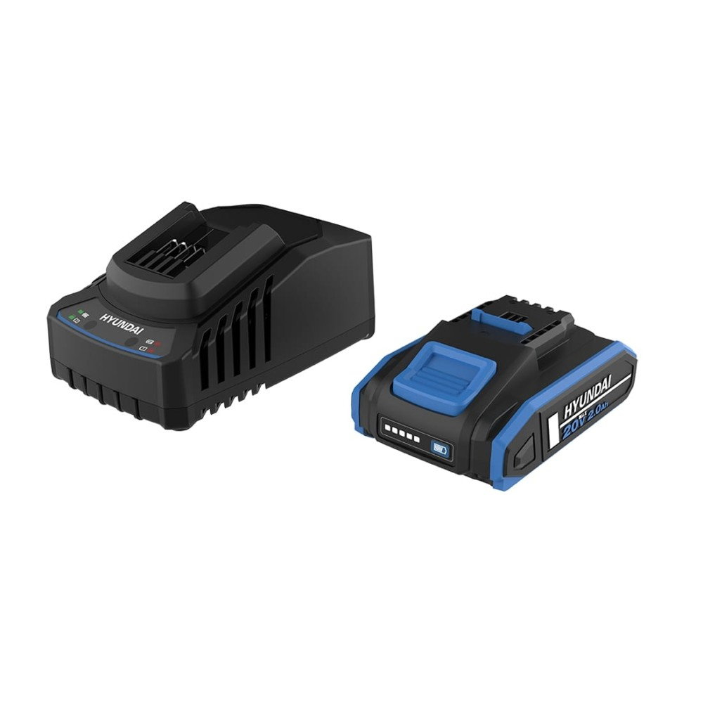 Set acumulator Hyundai 2ah 20V + incarcator Hyundai 2A 20V [1]