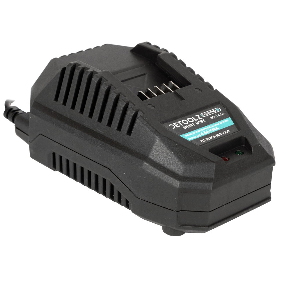 Incarcator rapid, Detoolz, pentru acumulator 20V, incarcare 4.5A/h [6]