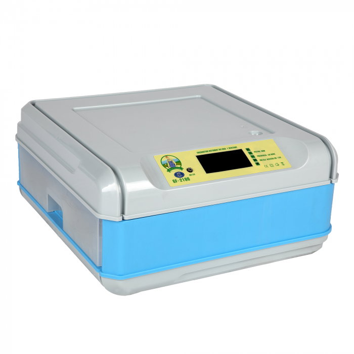 Incubator automat Micul Fermier GF-2100 64 oua 1 sertar, alimentare 220V si 12V [1]