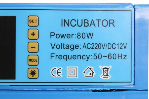Incubator automat Micul Fermier cu 2 etaje 128 oua gaina GF-1509 [10]