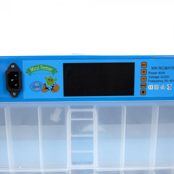 Incubator automat Micul Fermier cu 2 etaje 128 oua gaina GF-1509 [17]
