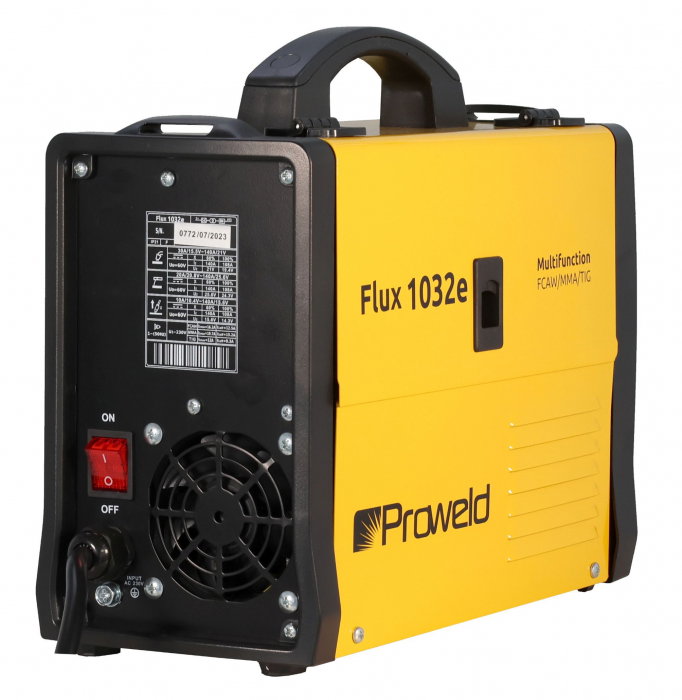 Invertor sudura MIG-MAG/MMA Proweld FLUX 1032e, 140A, 60% sarma 0.6-1.00 mm, electrod 1.6-3.2 [4]