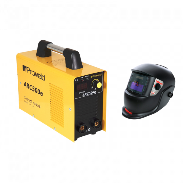 Invertor sudura Proweld ARC500e ,electrod max. 5,00, 250A,, valiza transport si masca cu cristale lichide incluse [1]