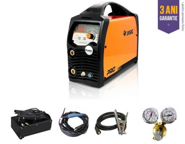 JASIC TIG 200P AC/DC cu pedala - Aparat de sudura TIG AC/DC [1]