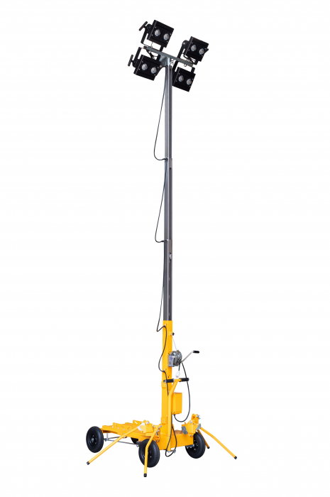 Turn de iluminat Stager YL250-4 1158202504 4x250W, LED, telescopic, 4.5m [1]