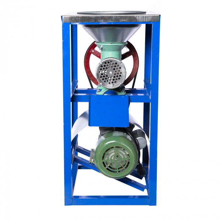 Masina carne Micul Fermier nr. 32 cu masuta si motor electric 2200W [2]