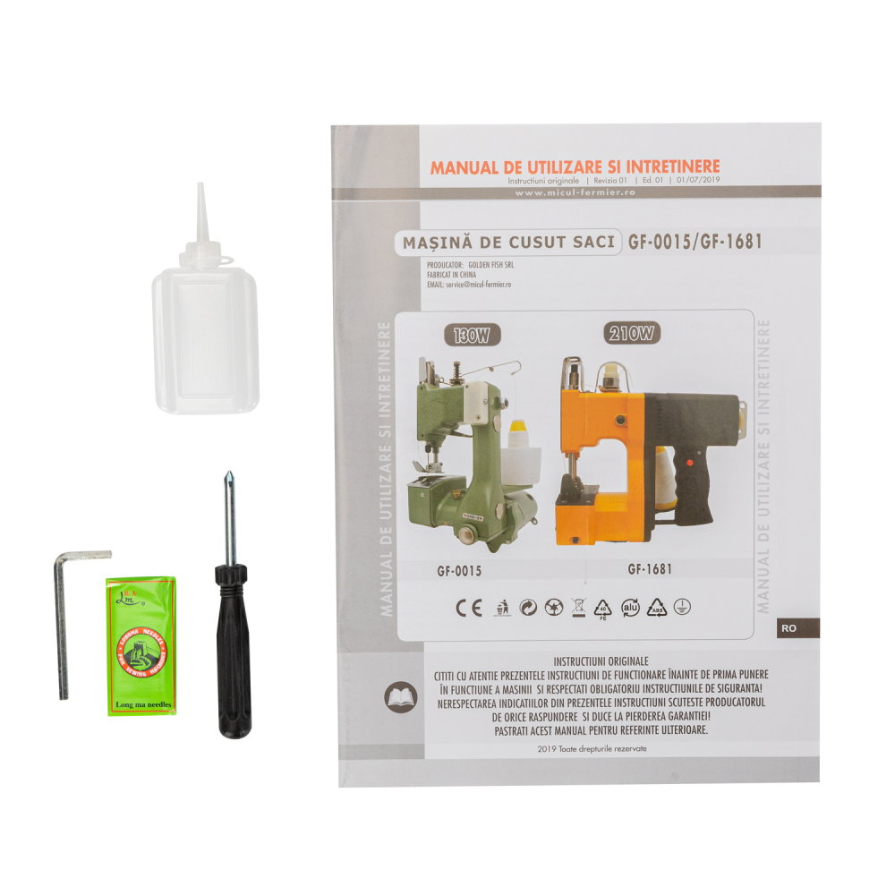 Masina de cusut saci Micul Fermier GF-0015 130W [6]