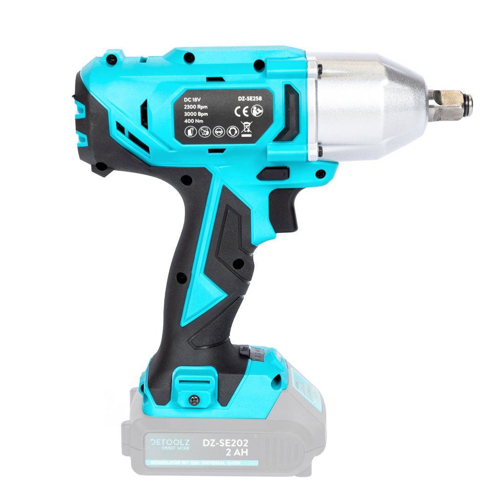 Masina de insurubat cu impact Detoolz DZ-SE258 400 Nm 18V Li-ion [4]