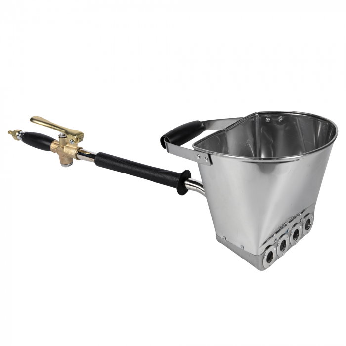 Masina de tencuit pneumatica Detoolz, diametru gaura 18mm, conexiune 3/8", presiune de lucru 8-9bar [2]