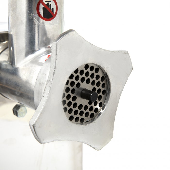 Masina de tocat carne electrica din inox Profesionala Micul Fermier GF-0407 800W bobinaj cupru 150kg/h [2]