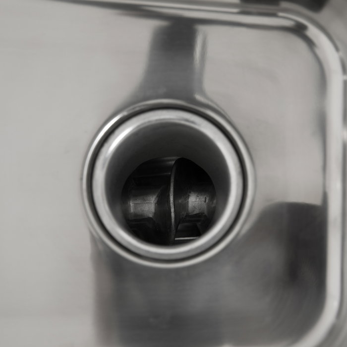 Masina de tocat carne electrica din inox Profesionala Micul Fermier GF-0407 800W bobinaj cupru 150kg/h [3]