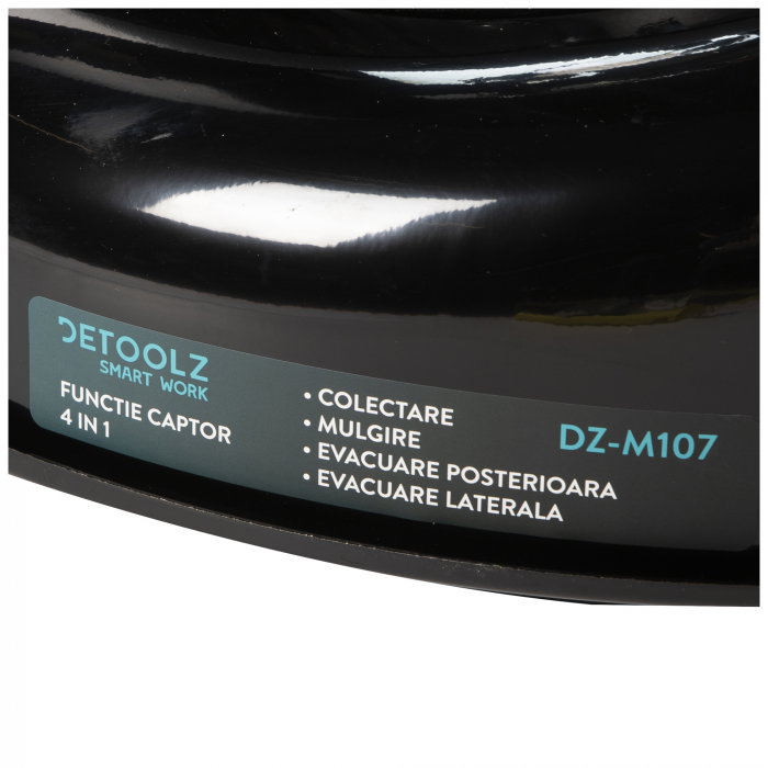 Masina de tuns gazon Detoolz DZ-M107, benzina, autopropulsie, 54cm, 70L [6]