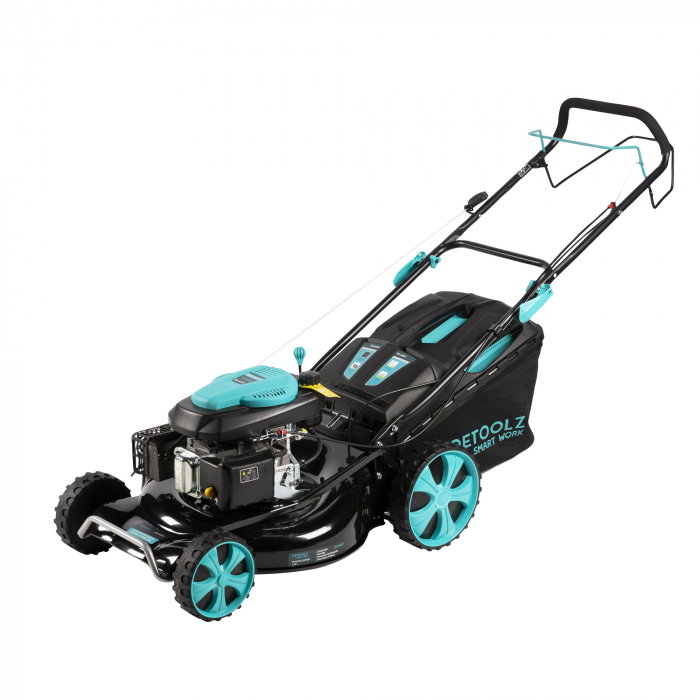 Masina de tuns gazon Detoolz DZ-M107, benzina, autopropulsie, 54cm, 70L [2]