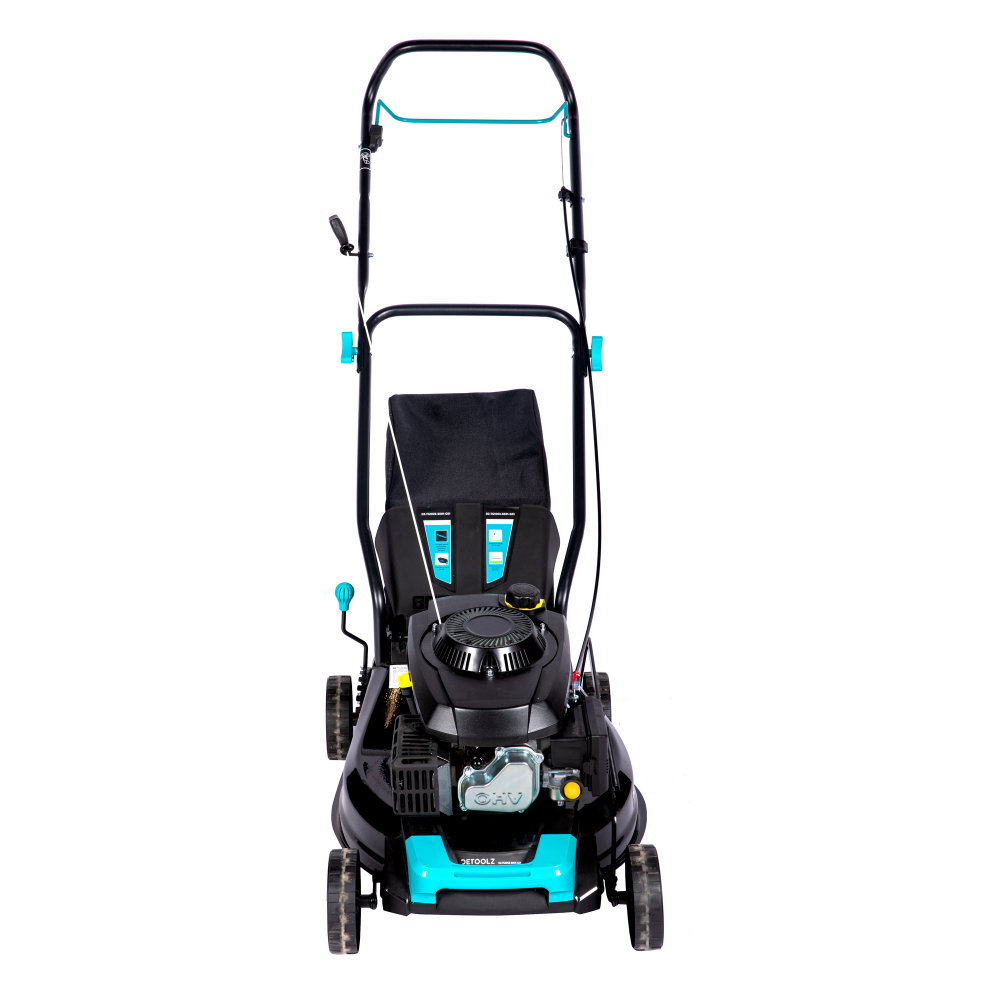 Masina de tuns gazon Detoolz DZ-TG1003-S001-G01, benzina, 146 CC, 50L, 46 cm [5]