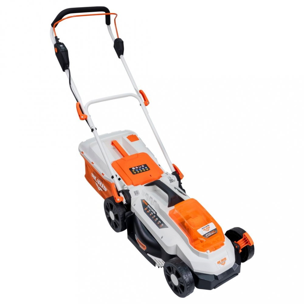 Masina de tuns gazon pe Acumulator RURIS RXI 3324e power alfa up Li-ion: 20V 4 Ah, 33cm (contine acumulator+incarcator) [5]