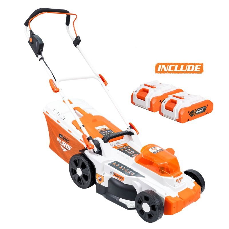 Masina de tuns gazon pe acumulator RURIS RXI3744e Power Alfa UP, 37 cm (contine 2 acumulatori 2400e X-CHARGE) [1]