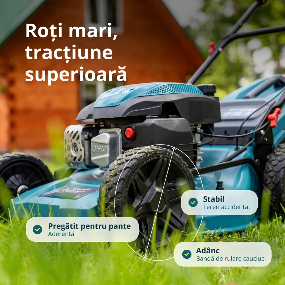 Mașină de tuns gazon Könner & Söhnen KS 51LMG-SP, autopropulsată, 51 cm, 4.5 CP, 170 cc [9]