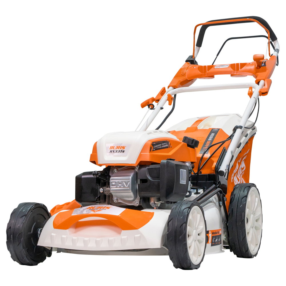 Mașină de tuns gazon RURIS RX331S 3.5 CP, 46 cm, autopropulsie, pornire electrica [3]